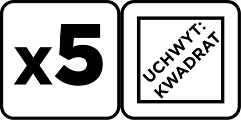 Wykrętaki do zerwanych śrub, 3 - 19 mm, zestaw 5 szt 54T428