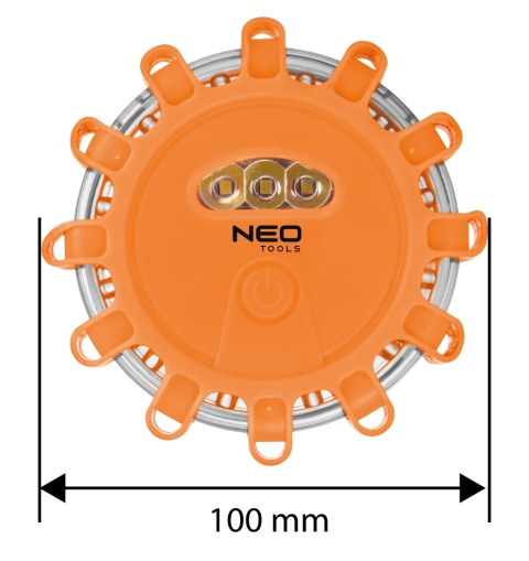 Flara drogowa ostrzegawcza sygnał bezpieczeństwa awaryjna do auta NEO TOOLS 99-128