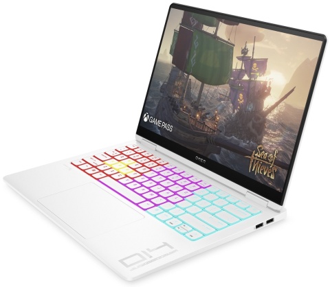 HP OMEN Transcend 14 3K OLED 120Hz Intel Core Ultra 7 155H 16-rdzeni 16GB LPDDR5x 512GB SSD NVMe NVIDIA GeForce RTX 4060 8GB W11