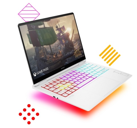 HP OMEN Transcend 14 3K OLED 120Hz Intel Core Ultra 7 155H 16-rdzeni 16GB LPDDR5x 512GB SSD NVMe NVIDIA GeForce RTX 4060 8GB W11