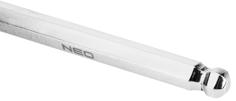 Klucze sześciokątne zestaw długie kulistych 2–10 mm zestaw 8 sztuk NEO TOOLS 09-523