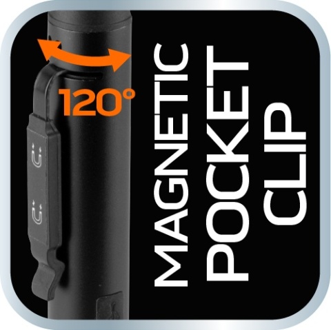 Lampa inspekcyjna LED latarka warsztatowa 450lm UV laser 4w1 NEO TOOLS 99-077