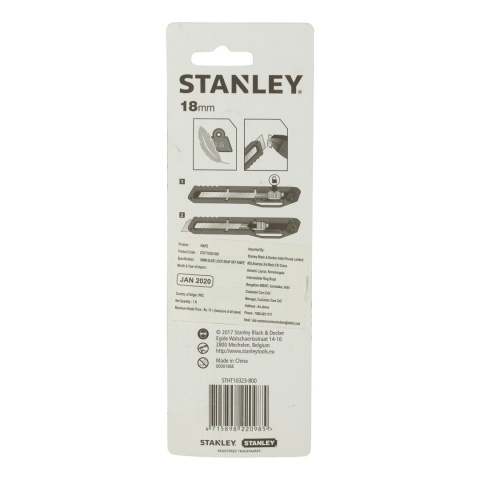 NÓŻ Z OSTRZEM ŁAMANYM 18MM STHT10323-8 STANLEY