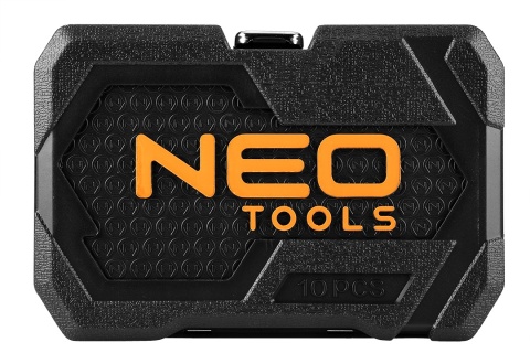 Zestaw Długich Nasadek Udarowych 10-24 mm - 10 sztuk 1/2 " NEO TOOLS 12-107