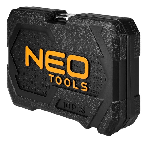 Zestaw Długich Nasadek Udarowych 10-24 mm - 10 sztuk 1/2 " NEO TOOLS 12-107