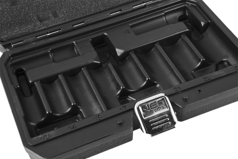 Zestaw Długich Nasadek Udarowych 10-24 mm - 10 sztuk 1/2 " NEO TOOLS 12-107