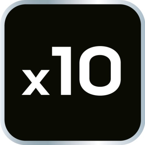 Zestaw Długich Nasadek Udarowych 10-24 mm - 10 sztuk 1/2 " NEO TOOLS 12-107