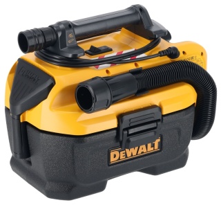 Odkurzacz przemysłowy 300 W 18V 230V sieciowy akumulatorowy budowlany DeWalt DCV584L-QW