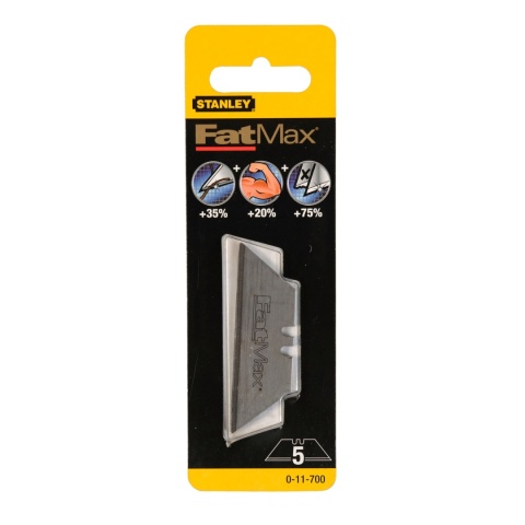 Ostrza trapezowe STANLEY FATMAX Typ 1992 63mm zestaw 5szt 0-11-700