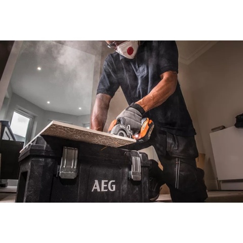 Pilarka subkompaktowa tarczowa do drewna akumulatorowa 18V 76mm AEG BMMS18SBL-0