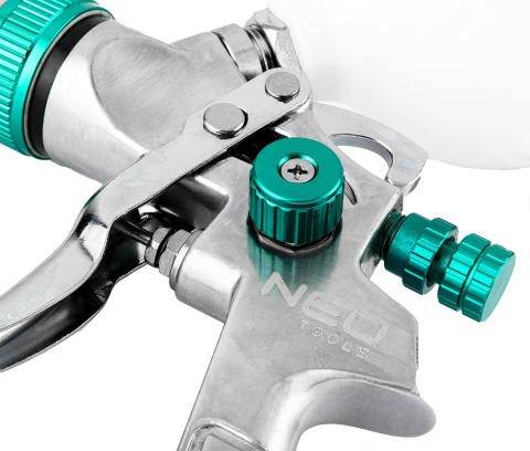 Pistolet lakierniczy górny zbiornik 0. 6 l dysza 1.4 mm hvlp 14-700 NEO TOOLS