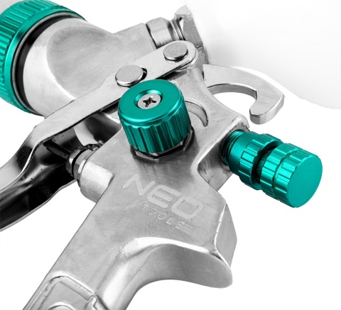 Pistolet lakierniczy górny zbiornik 0. 6 l dysza 1.4 mm hvlp 14-700 NEO TOOLS