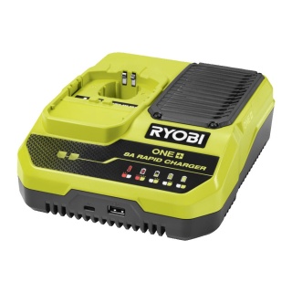 SZYBKA ŁADOWARKA DO AKUMULARORÓW8A TECHNOLOGIA ONE + 18 V RC18180 RYOBI