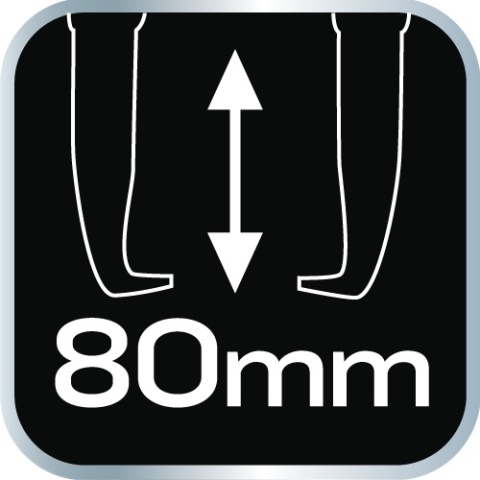 Ściągacz do łożysk dwuramienny profesjonalny stali chromowana 105 x 110 mm NEO TOOLS 11-866