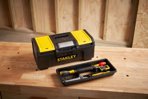 Skrzynia narzędziowa 16 cali z organizerem plastikowa warsztatowa majsterkowicza Stanley 1-79-216