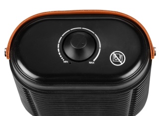 Termowentylator ogrzewacz powietrza mały czarny ceramiczny grzejnik pokojowy 1500w NEO TOOLS 90-157