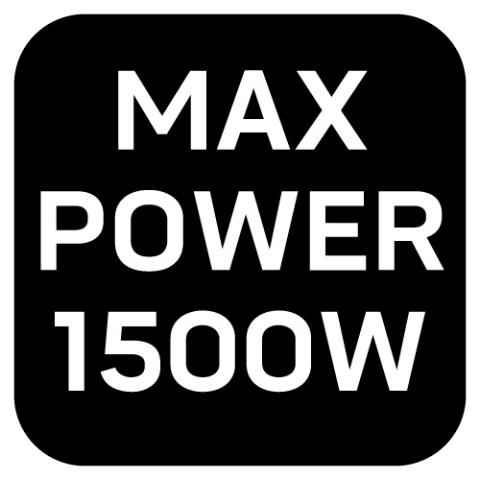 Termowentylator ogrzewacz powietrza mały czarny ceramiczny grzejnik pokojowy 1500w NEO TOOLS 90-157