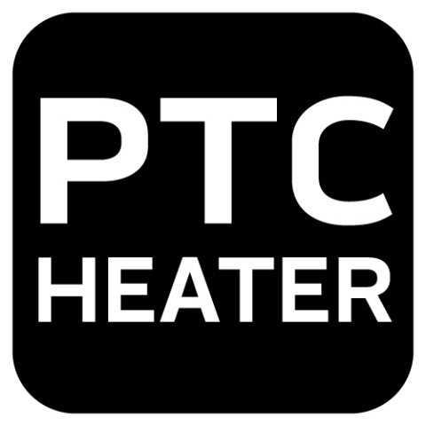 Termowentylator ogrzewacz powietrza mały czarny ceramiczny grzejnik pokojowy 1500w NEO TOOLS 90-157