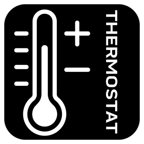 Termowentylator ogrzewacz powietrza mały czarny ceramiczny grzejnik pokojowy 1500w NEO TOOLS 90-157