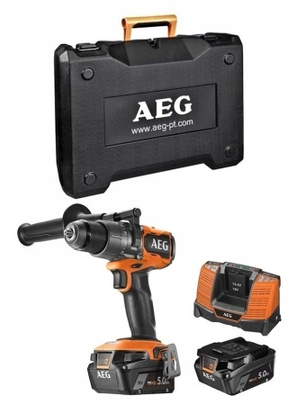 WIERTARKO-WKRĘTARKA AKUMULATOROWA UDAROWA 18V BSB 2 x 5,0 Ah AEG 18C3BL-502C