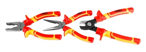 Zestaw Narzędzi dla Elektryka 13 elementy Walizka Szczypce Śrubokręty NEO TOOLS 01-315