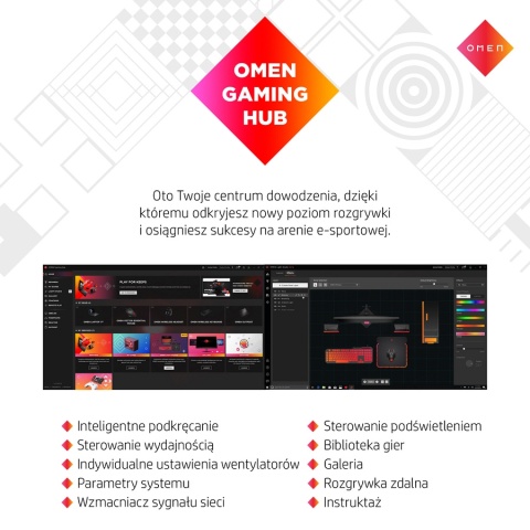 HP OMEN 25L GT15 Gaming PC Intel Core i7-14700F 20-rdzeni 32GB DDR5 1TB SSD NVMe NVIDIA GeForce RTX 4070 Ti Super 16GB Win11