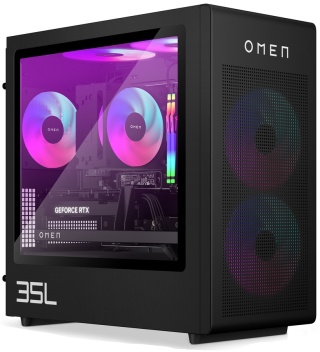 HP OMEN 35L GT16 Gaming PC Intel Core i7-14700F 20-rdzeni 32GB DDR5 RGB 1TB SSD NVMe NVIDIA GeForce RTX 4070 Ti SUPER 16GB W11