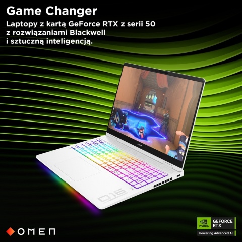 HP OMEN MAX Gaming 16 WQXGA OLED 240Hz Intel Core Ultra 9 275HX 24-rdzeni 64GB DDR5 1TB SSD NVIDIA GeForce RTX 5090 24GB Win11