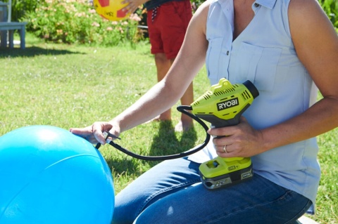 KOMPRESOR AKUMULATOROWY POMPKA SOLO 18V 10,3 BAR 16L / MIN ONE+ R18PI-0 RYOBI