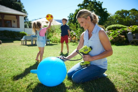 KOMPRESOR AKUMULATOROWY POMPKA SOLO 18V 10,3 BAR 16L / MIN ONE+ R18PI-0 RYOBI