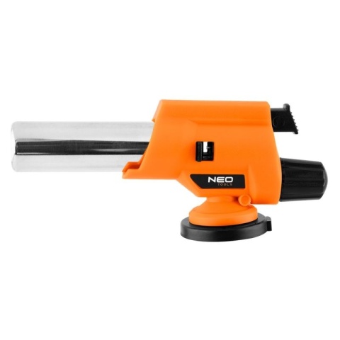 Palnik gazowy nakręcany z zapłonem piezo regulacja płomienia 1300 °C NEO TOOLS 20-027