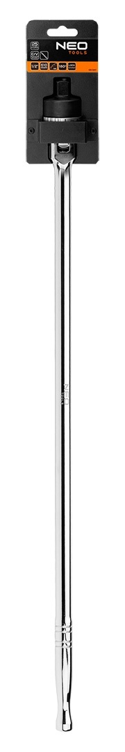 Pokrętło Przegubowe Łamane z Grzechotką wysoka wytrzymałość 1/2" 610 mm 180 stopni 08-947 NEO TOOLS