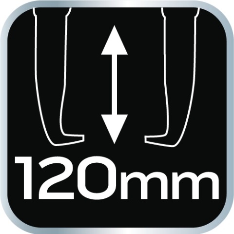 Ścigacz dwuramienny do łożysk 120 × 130 mm regulowany belkowy NEO TOOLS 11-867