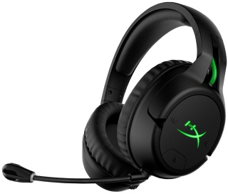 Słuchawki bezprzewodowe gamingowe nauszne HyperX CloudX Flight Wireless czarno-zielone dedykowane do Xbox i PC 4P5J6AA