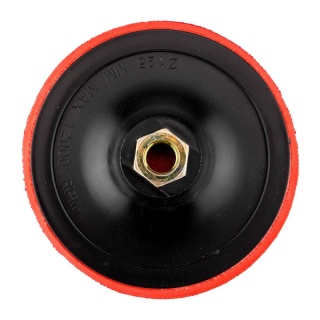 Tarcza mocująca z rzepem do szlifierek 125 mm M14 do ściernic polerek i padów GRAPHITE 58T455