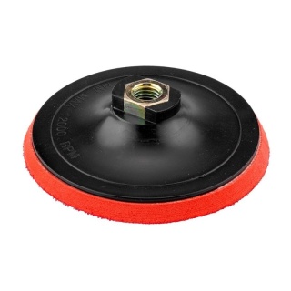 Tarcza mocująca z rzepem do szlifierek 125 mm M14 do ściernic polerek i padów GRAPHITE 58T455