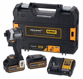ZAKRĘTARKA UDAROWA 205Nm 18V MCLAREN F1 2 x 5AH LIMITOWANA DEWALT DCF85MP2T