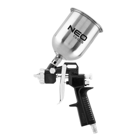 ZESTAW LAKIERNICZY PISTOLET NATRYSKOWY GÓRNY ZBIORNIK 5 SZTUK NEO TOOLS 14-699