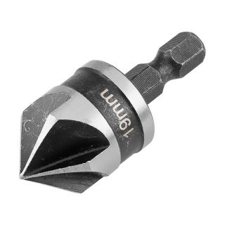 Zestaw fazowników pogłębiacz do drewna metalu Hex 12 16 19 mm 3sztuk GRAPHITE 54T423