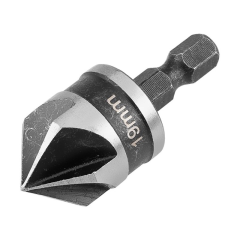 Zestaw fazowników pogłębiacz do drewna metalu Hex 12 16 19 mm 3sztuk GRAPHITE 54T423