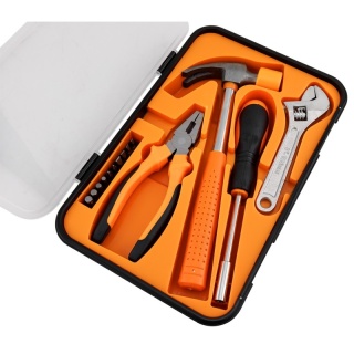 Zestaw narzędzi 14 sztuk bity ¼ SL: 3, 4, 5, 6; PH1, PH2; H4, H5, H6; młotek ciesielski NEO TOOLS 10-114