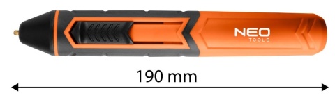 DŁUGOPIS DO KLEJU NA GORĄCO BEZPRZEWODOWY Z BATERIA ITOWĄ O POJEMNOŚCI 2000 mAh 17-085 NEO TOOLS