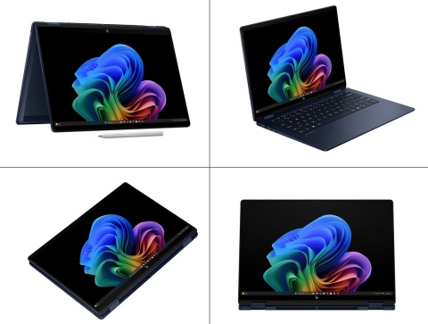 Dotykowy HP OmniBook X Flip 14 Next Gen AI 3K OLED 120Hz Intel Core Ultra 7 256V 16GB LPDDR5x 1TB SSD NVMe Win11 Active Pen