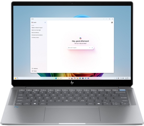 Dotykowy HP OmniBook Ultra 14 2.2K IPS AMD Ryzen AI 9 365 10-rdzeni 32GB LPDDR5x 1TB SSD NVMe Windows 11