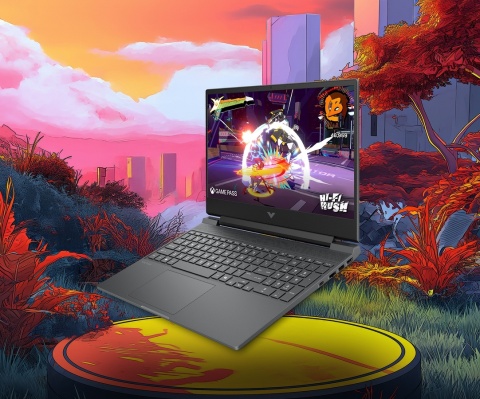 HP Victus Gaming 15 FullHD IPS 144Hz AMD Ryzen 7 8845HS 8-rdzeni 16GB DDR5 1TB SSD NVMe NVIDIA GeForce RTX 4060 8GB Windows 11