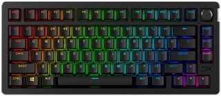 Klawiatura bezprzewodowa HyperX Alloy Rise 75 Wireless RGB anty-ghosting 3w1 Bluetooth/USB/2.4GHz 91Y91AA, układ QWERTY US/PL