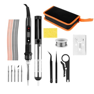 Lutownica precyzyjna 80 W zestaw do lutowania 16 elementów w etui NEO TOOLS