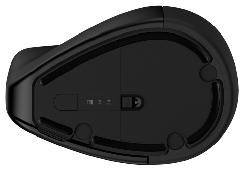 Mysz bezprzewodowa HP 925 Ergonomic Vertical czarna, pionowa ergonomiczna, odbiornik USB lub Bluetooth 5.3 6H1A5AA