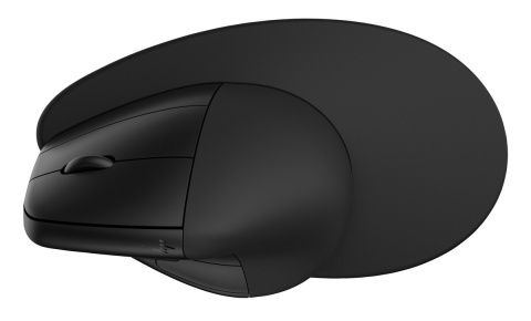 Mysz bezprzewodowa HP 925 Ergonomic Vertical czarna, pionowa ergonomiczna, odbiornik USB lub Bluetooth 5.3 6H1A5AA