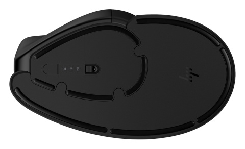 Mysz bezprzewodowa HP 925 Ergonomic Vertical czarna, pionowa ergonomiczna, odbiornik USB lub Bluetooth 5.3 6H1A5AA